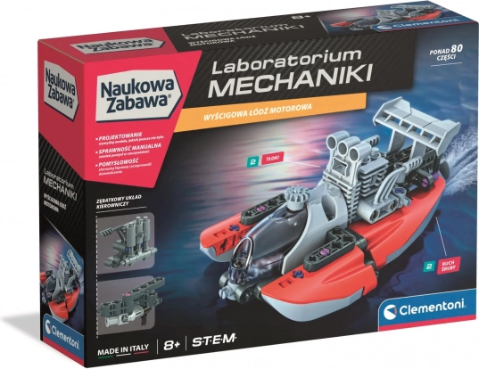 Laboratorijska mehanika – motorni čamac CLEMENTONI
