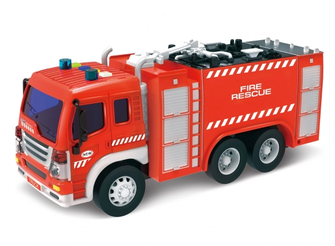 Vatrogasno vozilo s prskalicama i efektima 28 cm - češko pakiranje