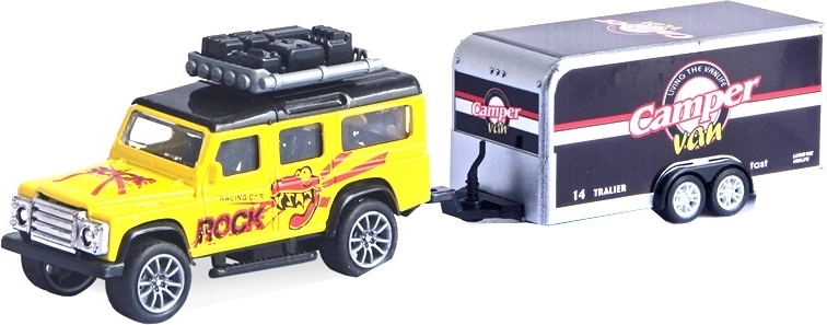 Realistični detalji i prikolica za putovanja