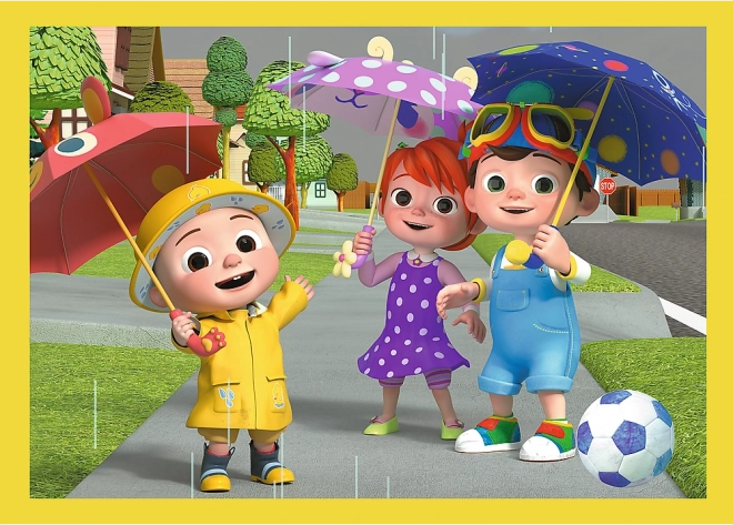 TREFL Puzzle Cocomelon: Upoznajte se 4u1 (12,15,20,24 dijelova)