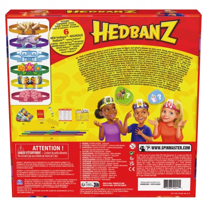 Društvena igra Hedbanz - pogađanje likova i predmeta