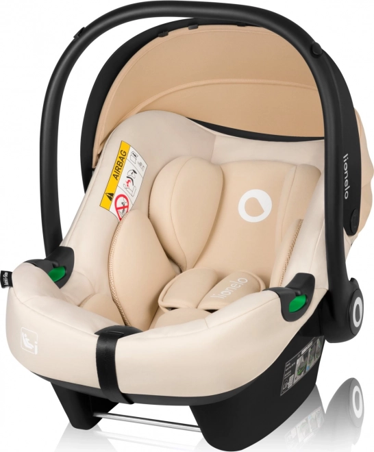LIONELO Autosjedalica Astrid i-Size 40-87cm, Bež pijesak