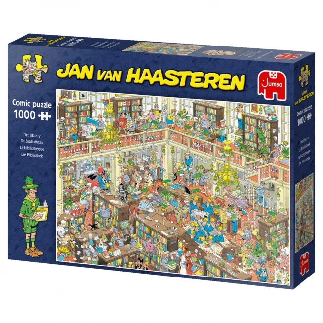 JUMBO Puzzle Knjižnica 1000 komada