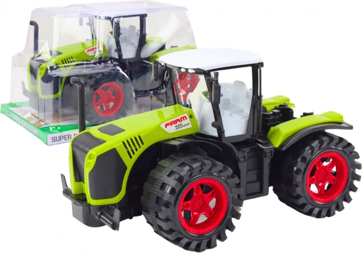 Poljoprivredni traktor Veliki trenjni pogon Zeleno poljoprivredno vozilo