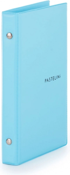 Karis A6 PVC Pastelini plavi notes