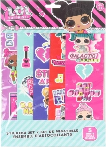 Naljepnice L.O.L. Surprise – set od 5 listova