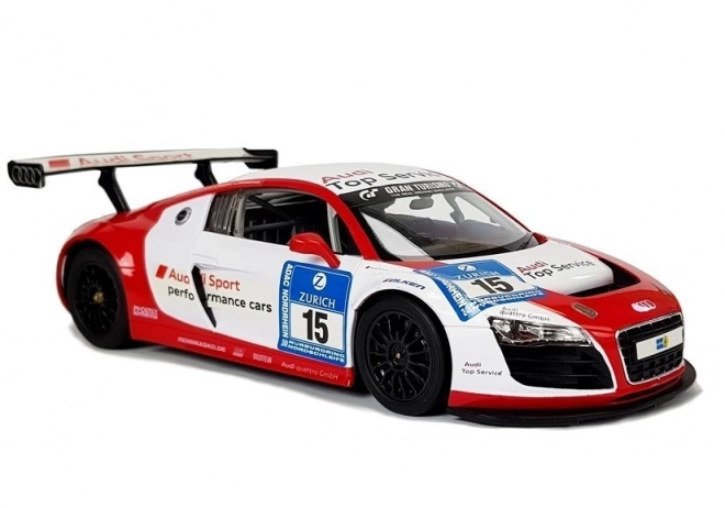Rastar Audi R8 LMS daljinski kontrolirani auto 1:14 bijelo-crveni