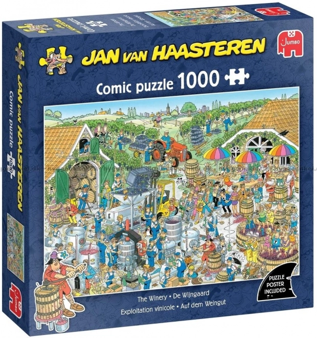 Slagalica Pobjedničko vino 1000 dijelova Jan van Haasteren