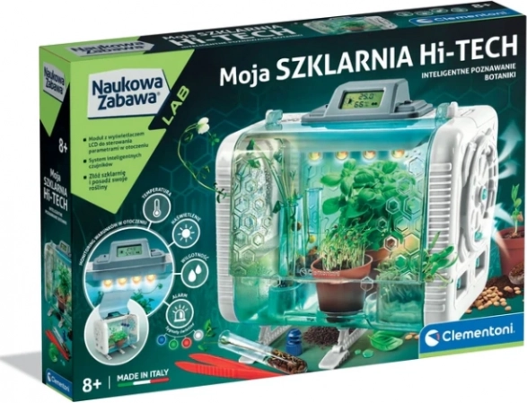 Znanstvena zabava – hi-tech botanički laboratorij staklenik CLEMENTONI