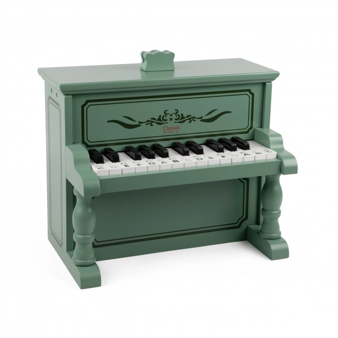 Drveno pianinko Classic World s udžbenikom