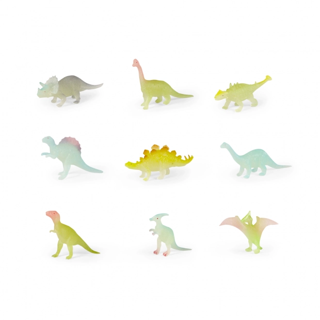 Dinosauri svijetle u mraku 9 kom u vrećici