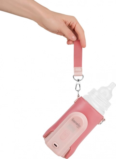 Bežični grijač boca Thermup Go Evo Coral Pink