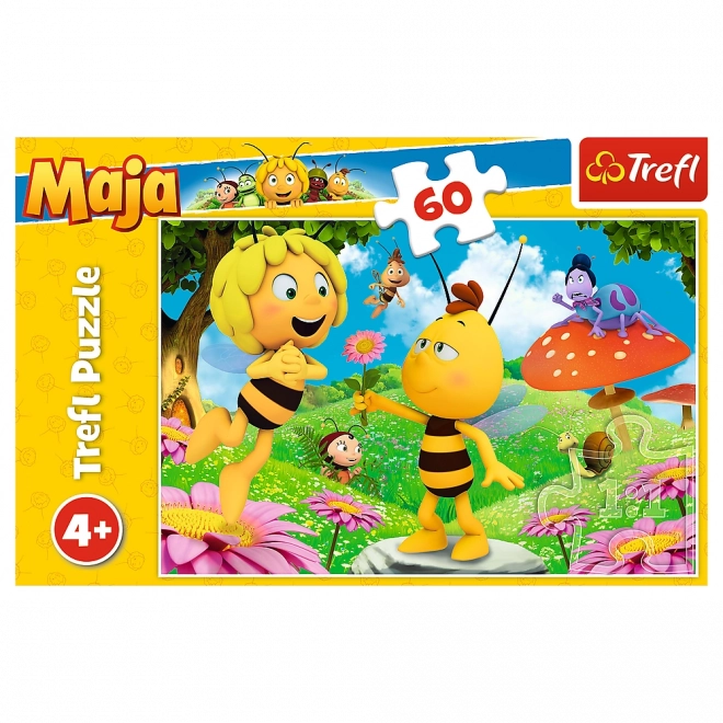 Puzzle Trefl Cvijet za Maju bajka Pčelica Maja