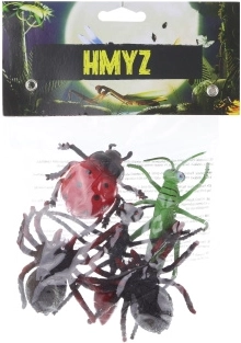 set plastičnih insekata 5 kom u vrećici