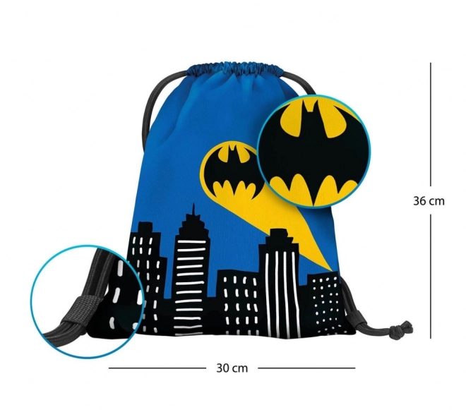 BAAGL Predškolska torba Batman plava