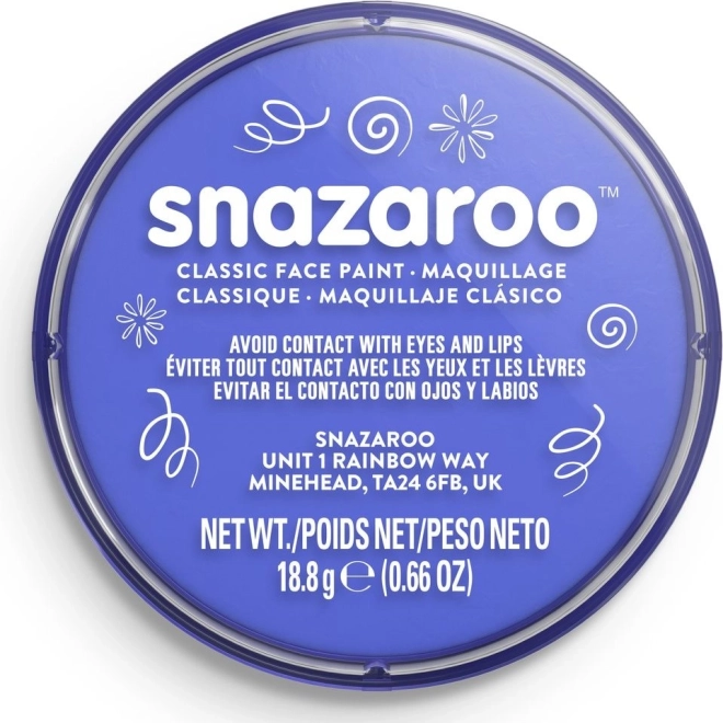 Snazaroo boja za lice nebesko plava 18 ml