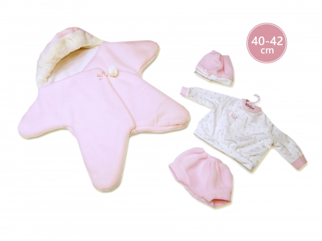 Llorens M740-38 odjeća za lutku bebu NEW BORN veličine 40-42 cm