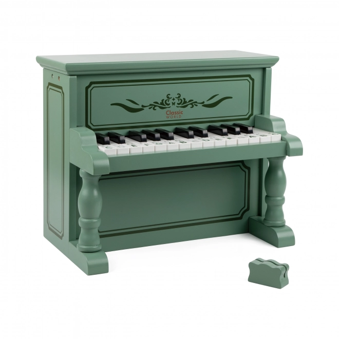 Drveno pianinko Classic World s udžbenikom