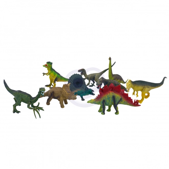 Set figura dinosaura s igrališnim podlogom i kovčegom