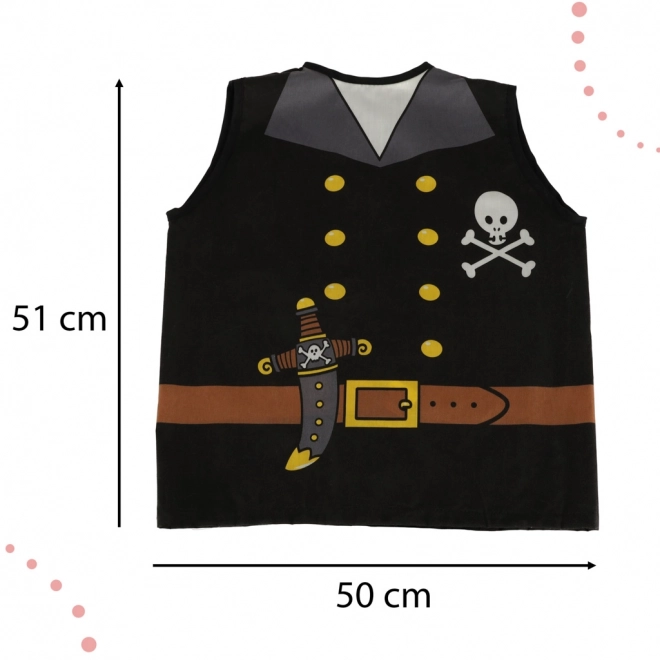 Kostim pirata za djecu 3-8 godina
