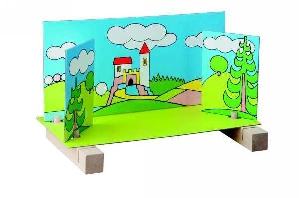 Magnetičko drveno kazalište - dvorac
