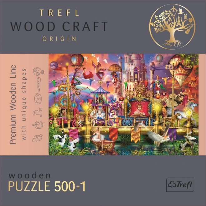 Drvene puzzle Čarobni svijet 501 komadić