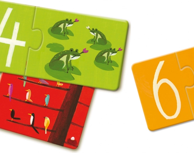 Duo puzzle Broje DJECO