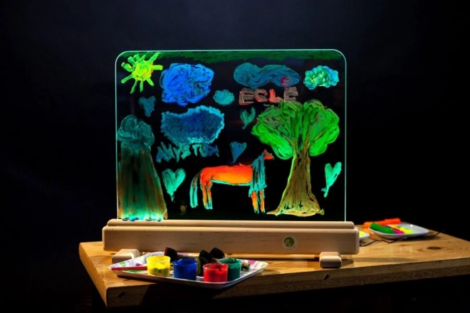 Jonely magična svjetleća ploča za crtanje s LED-om, 55,7 × 46,7 cm