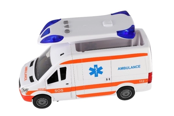 Dječja ambulantna kola s nosilom i svjetlosnim signalima