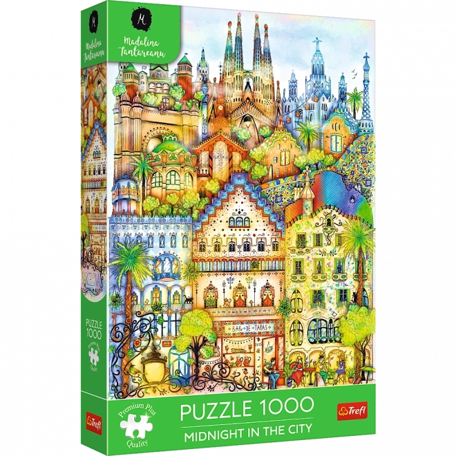 Puzzle premium 1000 dijelova – Ponoć u Barceloni