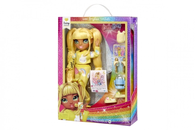 Rainbow High Junior Fashion lutka u pidžami - Sunny Madison