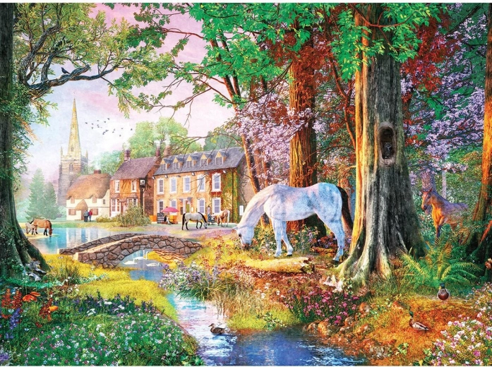Puzzle Ponići iz Nove šume 1000 dijelova