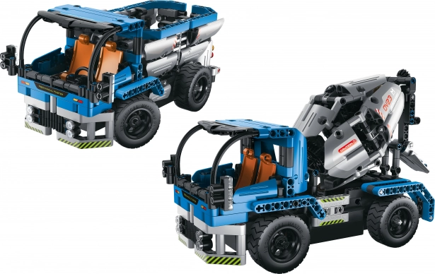 Set za slaganje kamion i betonska miješalica 2-u-1 RC 26 cm