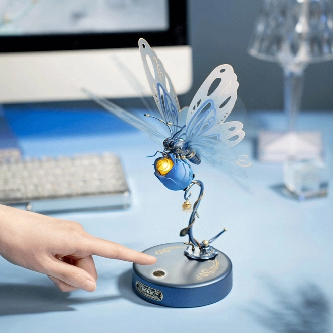 RoboTime 3D Mehanička Sklapanica Plavi Leptir