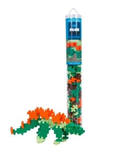 Gradivni set Plus Plus cijev Stegosaurus 100 dijelova