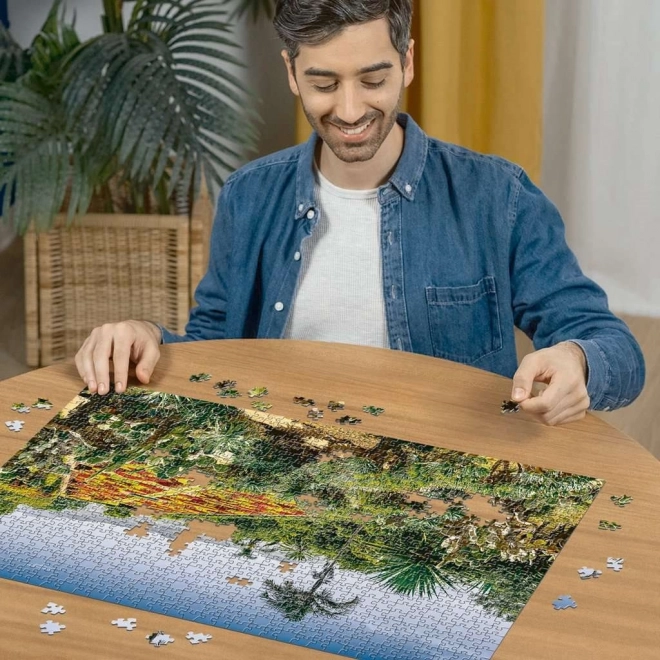 Puzzle čarobni vrtovi Botanički vrt