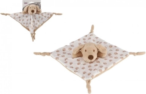 Mazilko za bebe, bež psić 25 × 25 cm