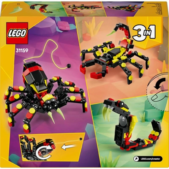 Lego Creator divlje životinje pauk s mrežom