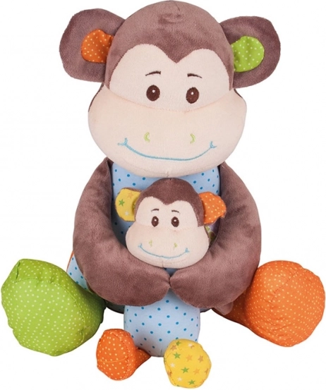 Bigjigs Baby plišana majmunica Cheeky – velika