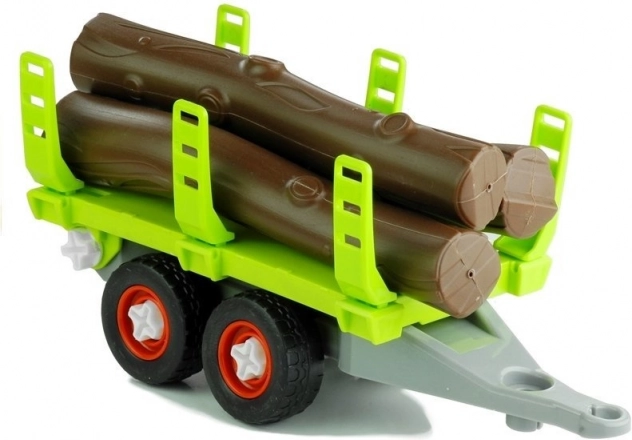 Sklopivi traktor s prikolicom za drvo