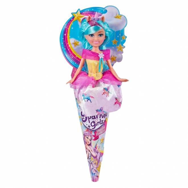 Vila jednorog Sparkle Girlz u kornetu