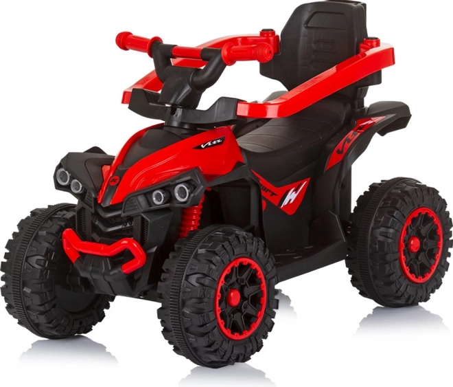 Chipolino guralica s upravljačkom palicom i krovom ATV crvene
