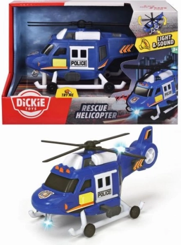 Policijski helikopter sa svjetlima i zvukovima 18 cm