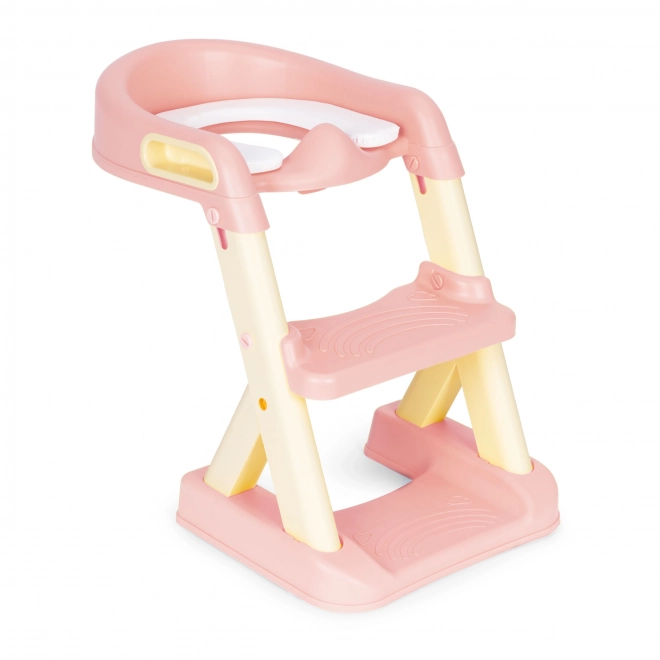 Žuta dječja kahlica sa stepenicama ECOTOYS