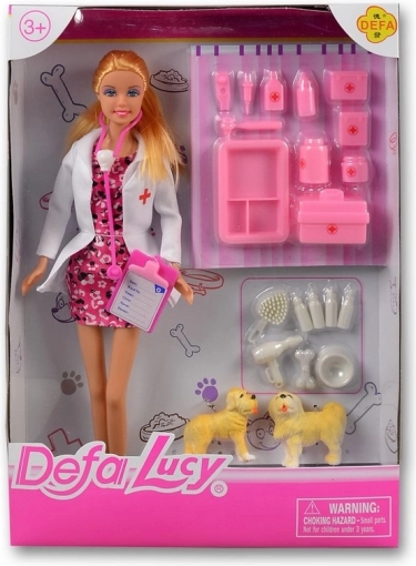 Lutka Lucy veterinarka ružičasta