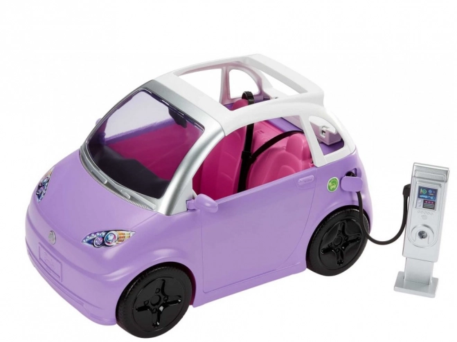 Auto Cabrio za Barbie s električnom stanicom
