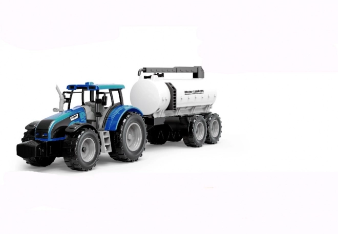 Traktor s pogonom na zamašnjak s prikolicom