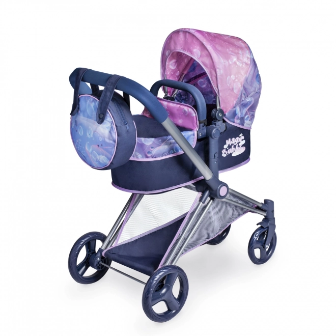 DeCuevas 81776 Sklopiva kolica za lutke 3 u 1 s torbom Magic Bubble 2024 - 73 cm