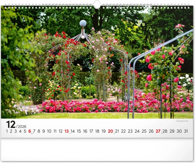Zidni kalendar Vrtovi 2026