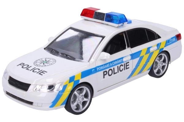 Policijski autić plastika 24cm na baterije sa zvukom i svjetlom u kutiji 28x14,5x12cm